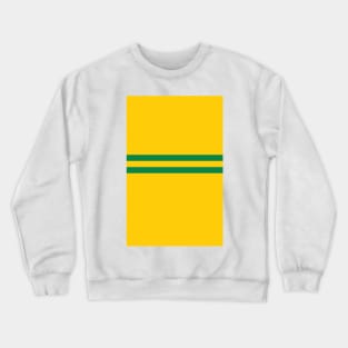 Norwich City Yellow & Green Colours Bar Design Crewneck Sweatshirt